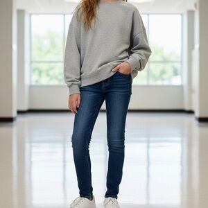 Levi 710 Super Skinny Juniors Blue Jeans